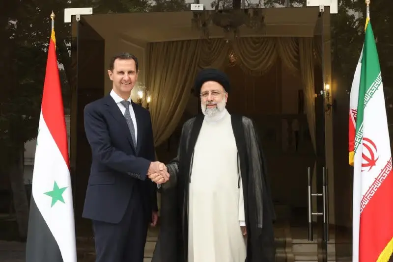 دیدار رئیسی و بشار اسد در دمشق