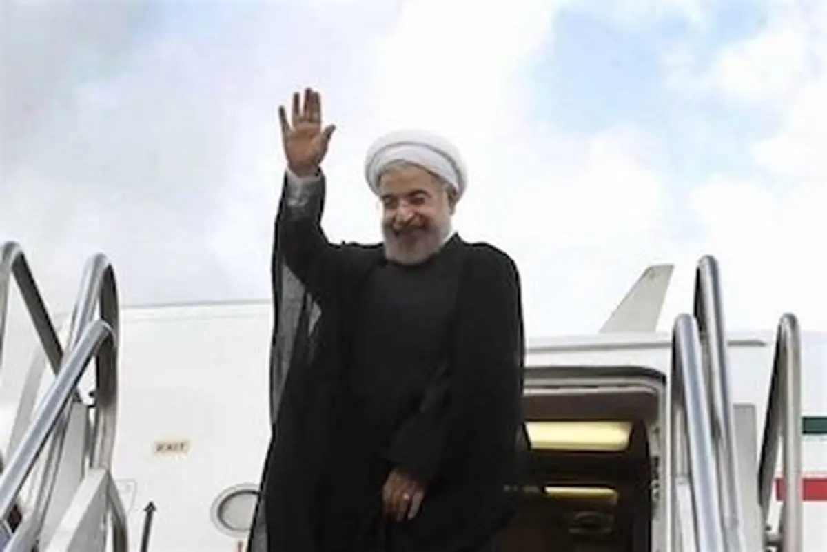 روحانی توکیو را به مقصد تهران ترک کرد
