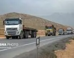 تردد و ورود کامیون به تهران ممنوع شد