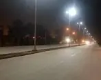 تامین روشنایی جاده های دسترسی به شرکت فولاد خوزستان
