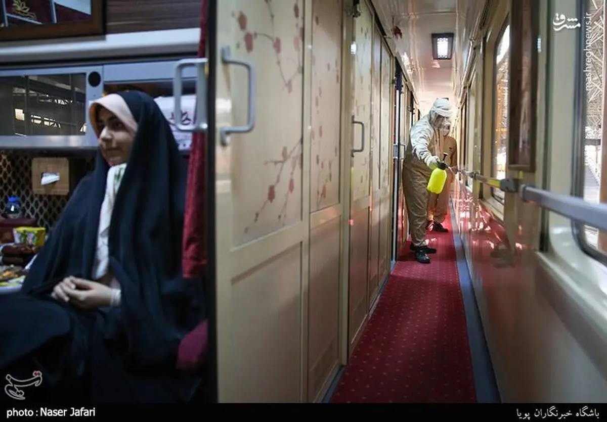 راه‌آهن تهران در روزهای شیوع کرونا