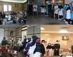 قدردانی مدیران استان های یزد و فارس بانک ایران زمین از کادر درمان 

