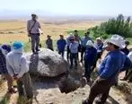 بازدید اعضای کمیته مشترک توافقنامه سه جانبه بخش معدن از منطقه وینسار از توابع قروه کردستان