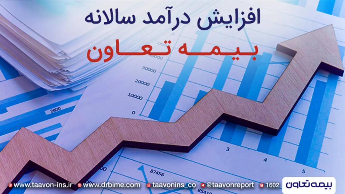 درآمد سالانه بیمه تعاون افزایش پیدا کرد