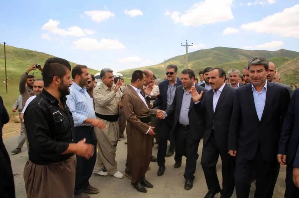 بازدید وزیر صمت از پایانه مرزی کیله سردشت