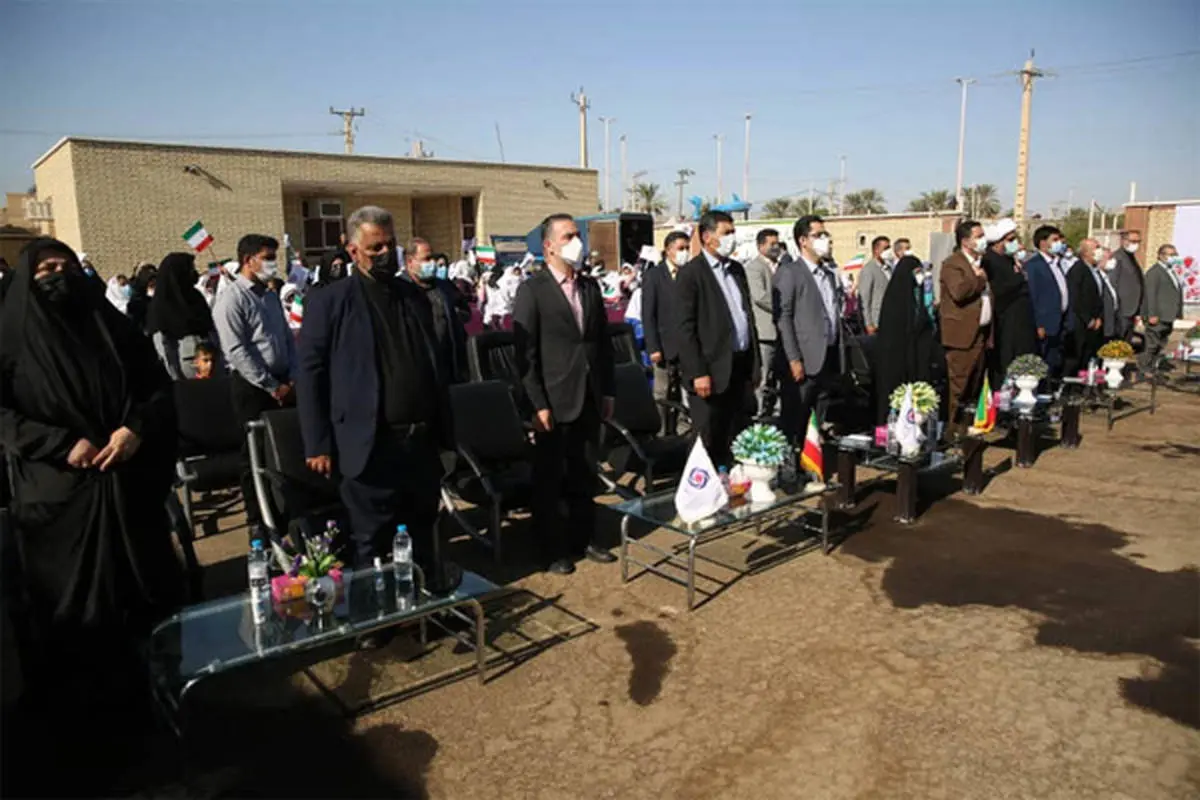 مهر «بانک ایران زمین» در مهر ۱۴۰۰ با بهره برداری از دو مدرسه در استان خوزستان