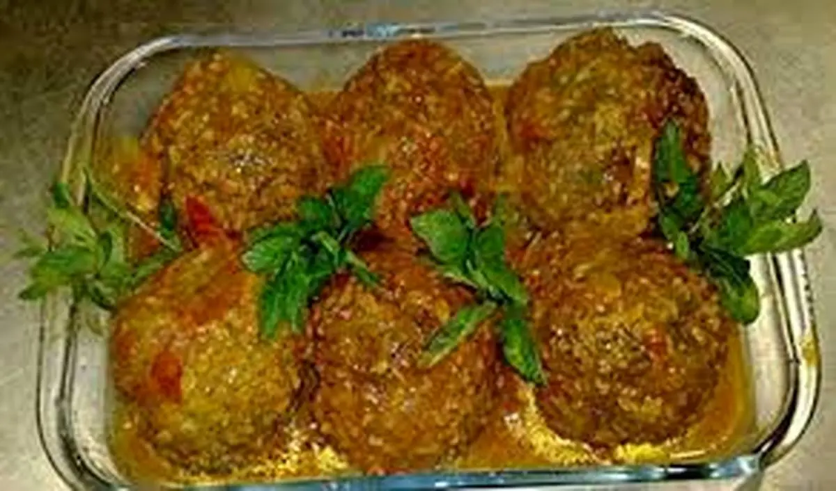 آموزش و طرز تهیه کوفته هلوی شیرازی