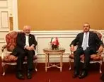 دیدار ظریف و وزیر خارجه ترکیه