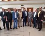 حضورفرماندار و دادستان شهرستان میانه در شرکت ملی فولادایران