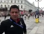 فیلم / گزارش دیدنی فغانی قبل از بازی اروگوئه - فرانسه