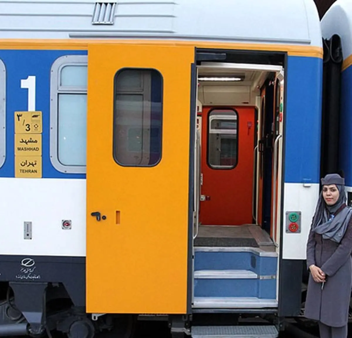 خبر خوش برای مسافران قطار تهران-مشهد