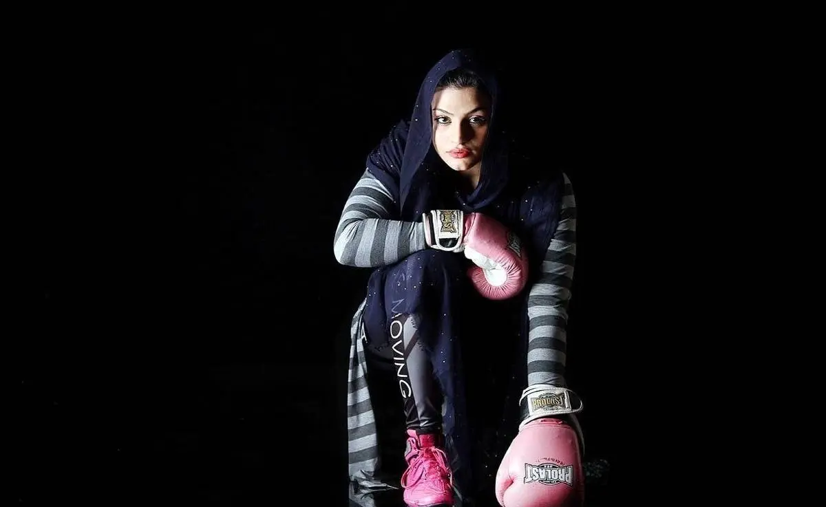 پیروزی دختر بوکسور ایرانی در فرانسه
