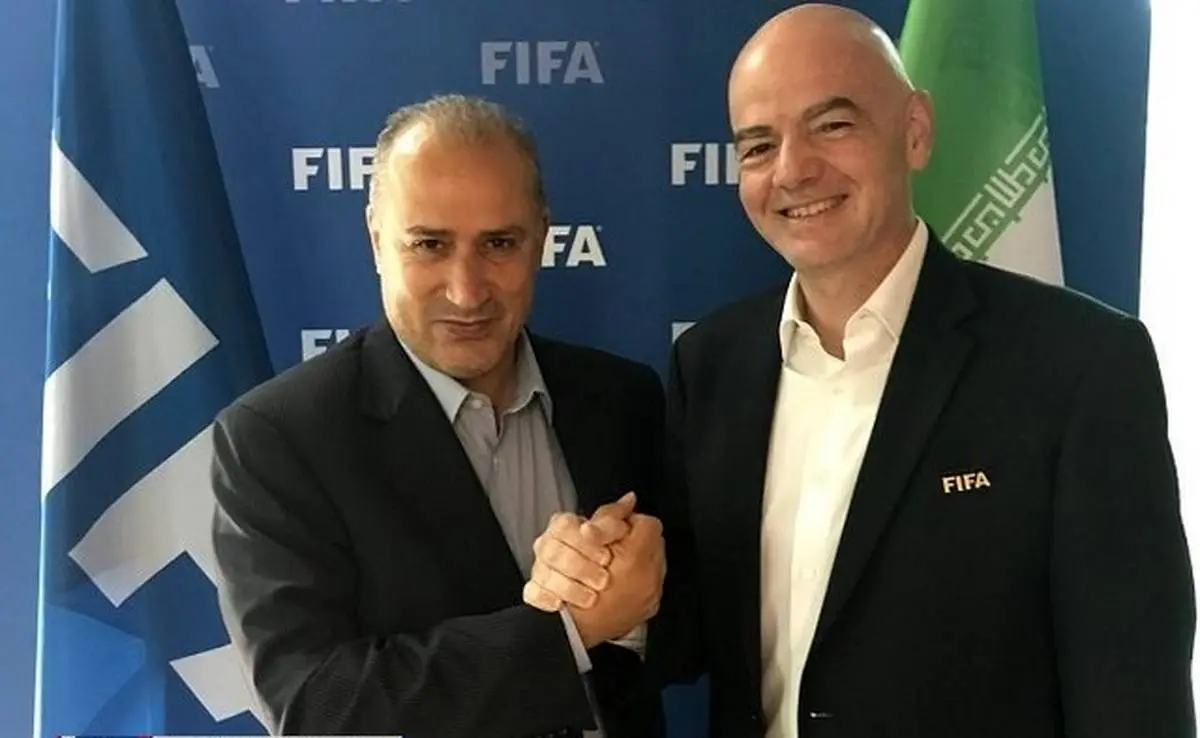 تاج موافقت رسمی فدراسیون برای ورود بانوان به ورزشگاه را به فیفا اعلام کرد 
