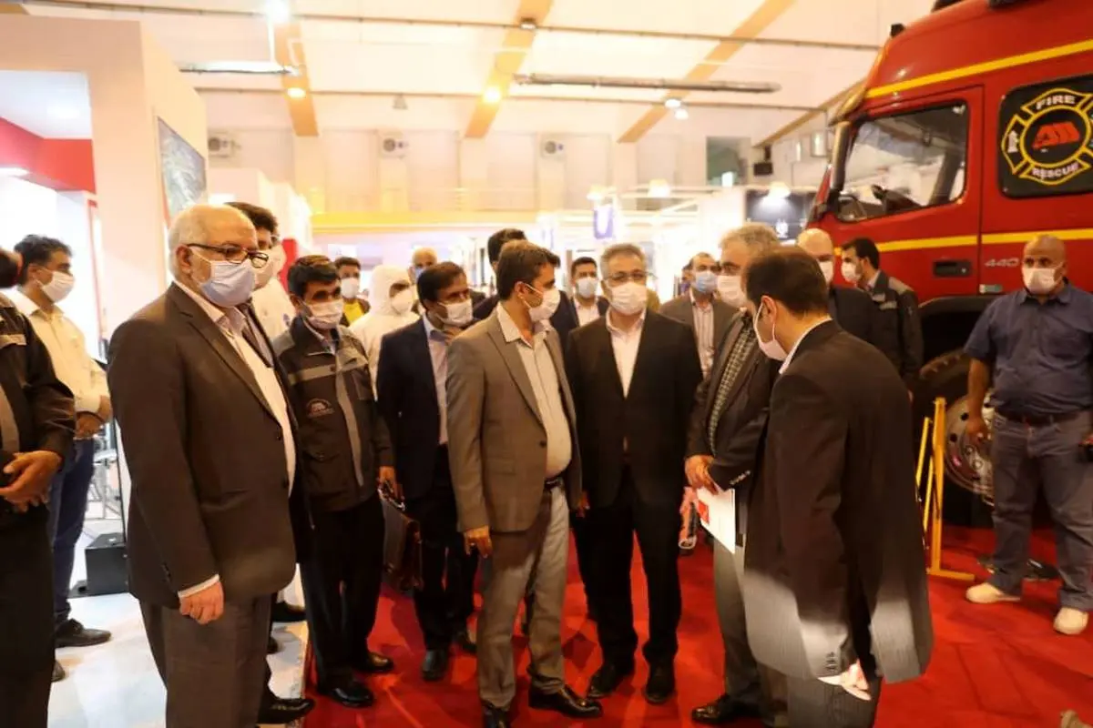 حضور پررنگ شرکت معدنی و صنعتی گل‌گهر در نخستین نمایشگاه مدیریت بحران استان کرمان