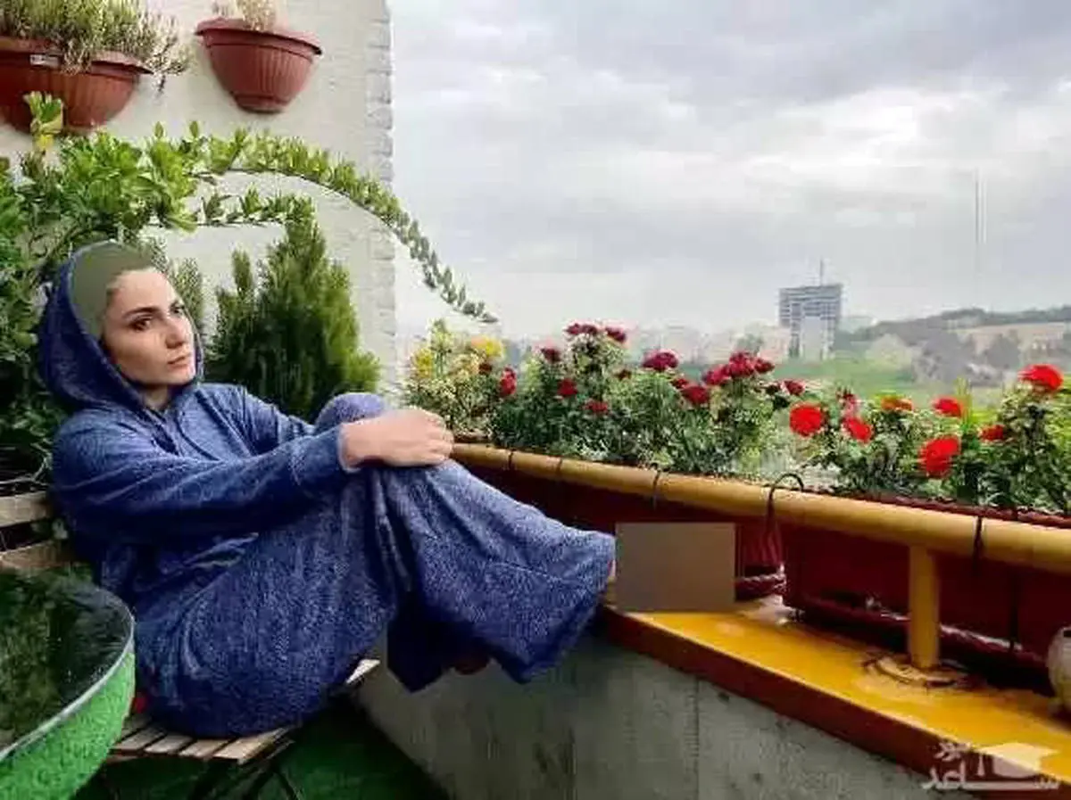 ریلکس کردن خجالت آور بازیگر سریال پایتخت در پنت هاووس خانه اش | سمیرا حسن پور به سیم آخر زد