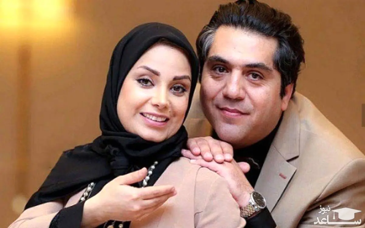 صبا راد و همسرش عزادار شدند  + عکس