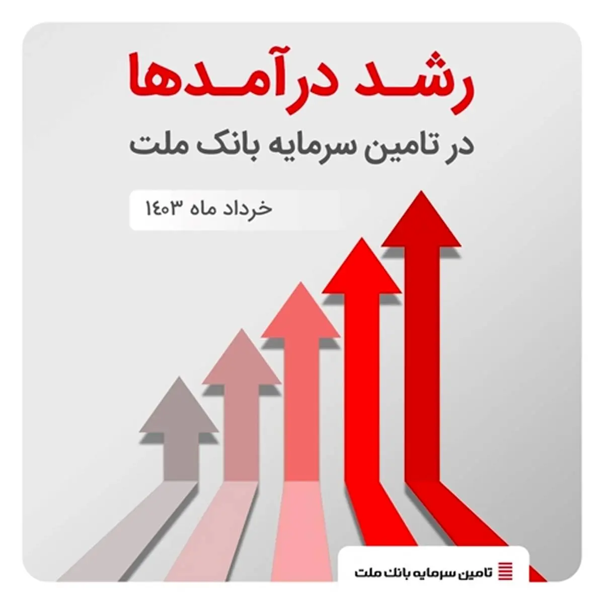 گزارش درآمدی تملت در خرداد ماه ۱۴۰3