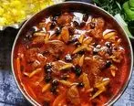 طرز تهیه خورش خلال بادام با مرغ | درست کردن یک خورشت خوشمزه و فوق العاده مجلسی 