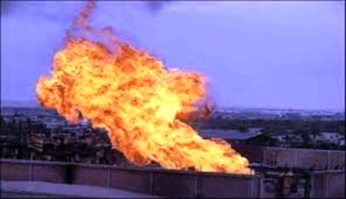 خبر فوری | انفجار لوله نفت در روستای کشار