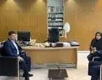  بازدید معاون بین الملل بانک توسعه صادرات ایران از شعبه بلوار کشاورز 