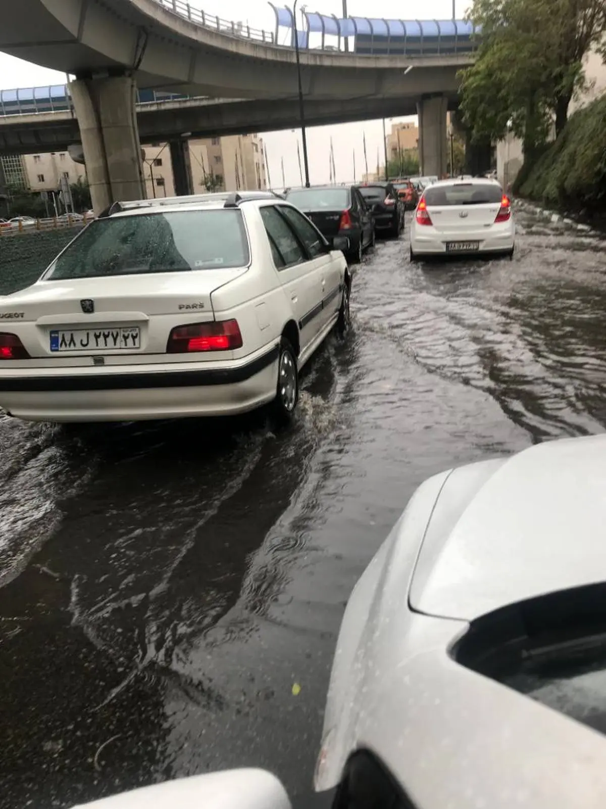 غافلگیری مدیران در پایتخت باران زده