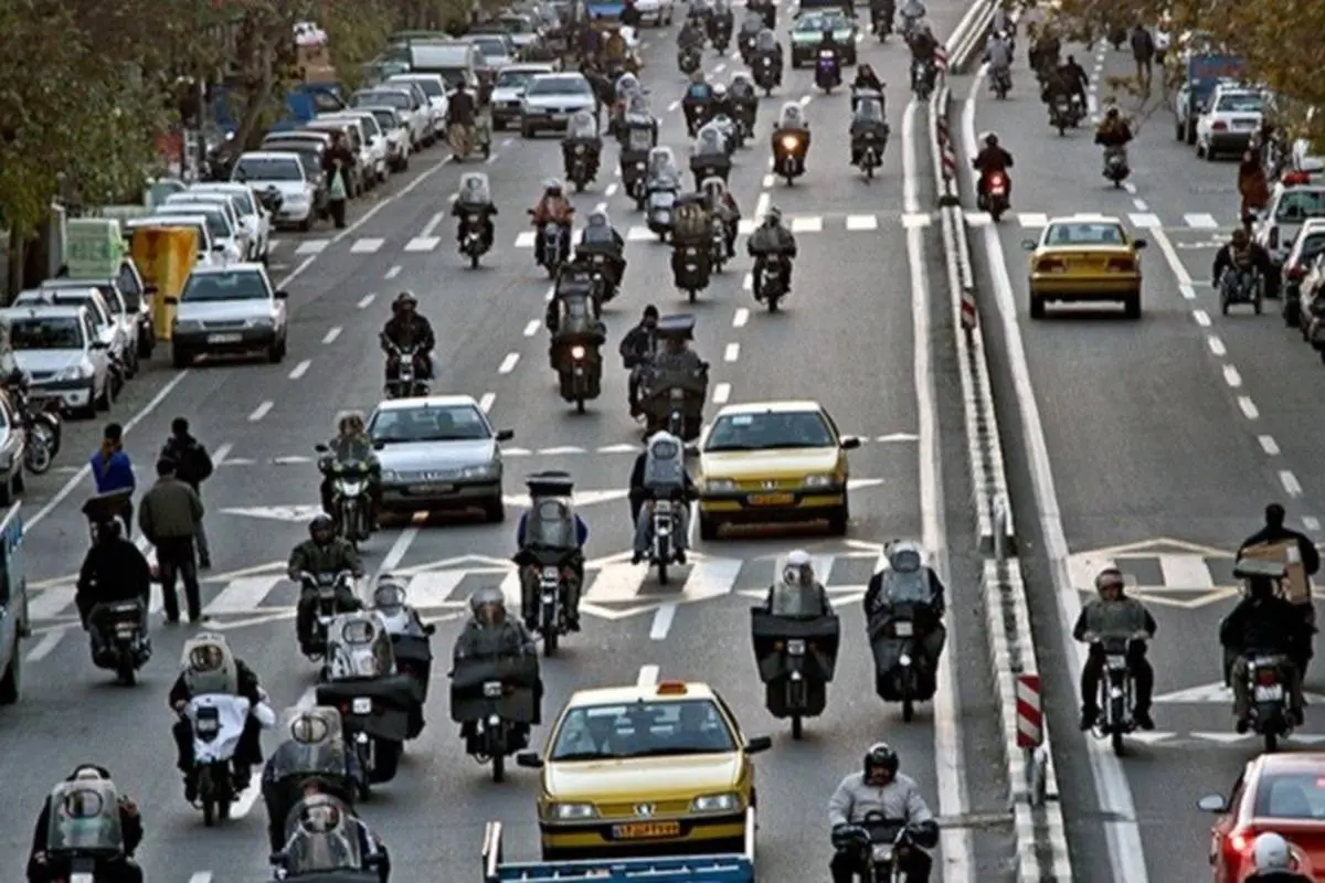 برنامه جدید  شهرداری تهران برای موتورسواران 