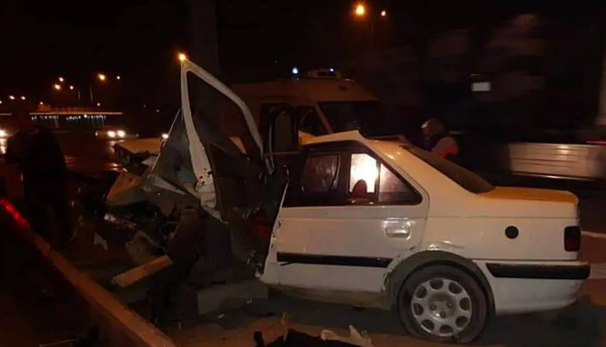 جزئیات حادثه رانندگی در اتوبان امام علی