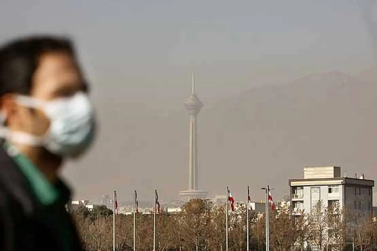 وضعیت الودگی هوا در تهران