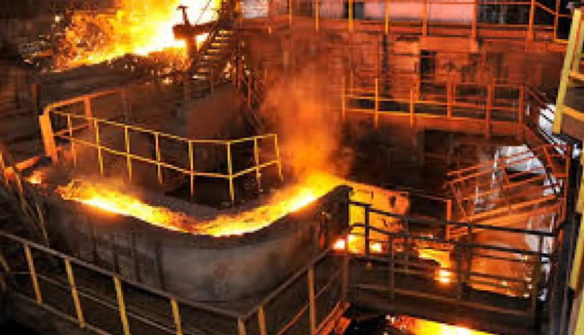 تولید فولاد ایران 6.4درصد افزایش یافت