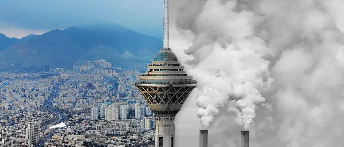 آخرین وضعیت آلودگی هوای تهران شنبه 26 بهمن + عکس 