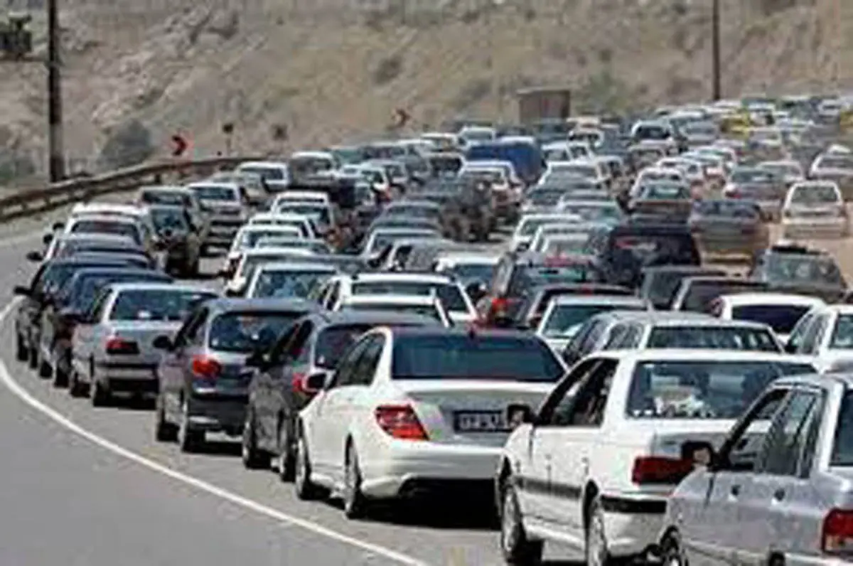ترافیک سنگین در جاده چالوس و آزادراه تهران-شمال