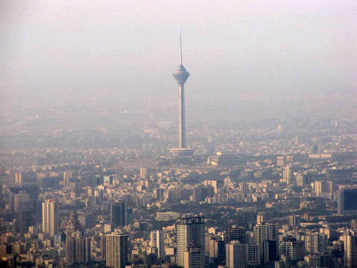 هوای آلوده تهران در اولین روز هفته