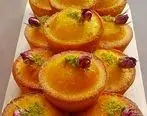 طرز تهیه کیک یزدی زعفرانی خانگی خوشمزه اصل یزد با شیر
