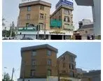 سازه های  تبلیغاتی ناایمن خیابان ستارخان جمع آوری شد

