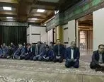 برگزاری مراسم زیارت عاشورا در بانک قرض الحسنه مهر ایران
