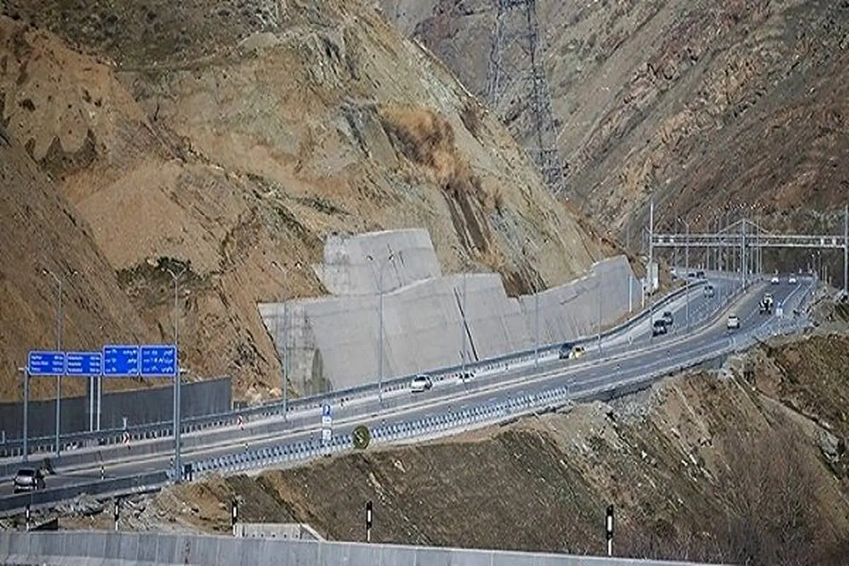توقف تعمیرات آزادراه تهران-شمال 