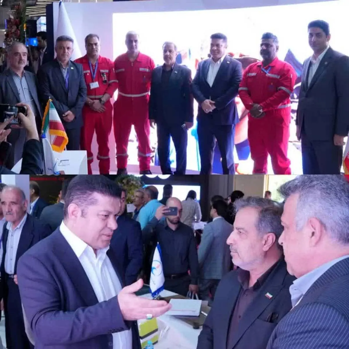 درخشش آتشنشانان پالایشگاه بندرعباس در واکنش سریع به حادثه اسکله شهید رجایی