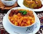 طرز تهیه خورش گل کلم با گوشت قلقلی