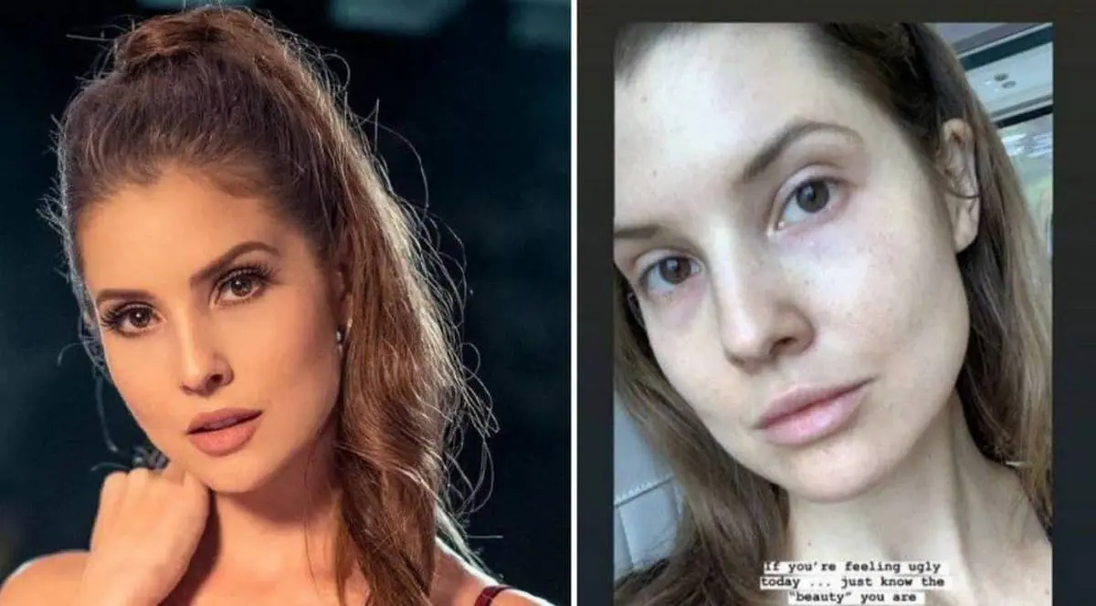 چهره واقعی ستاره زن اینستاگرام + عکس