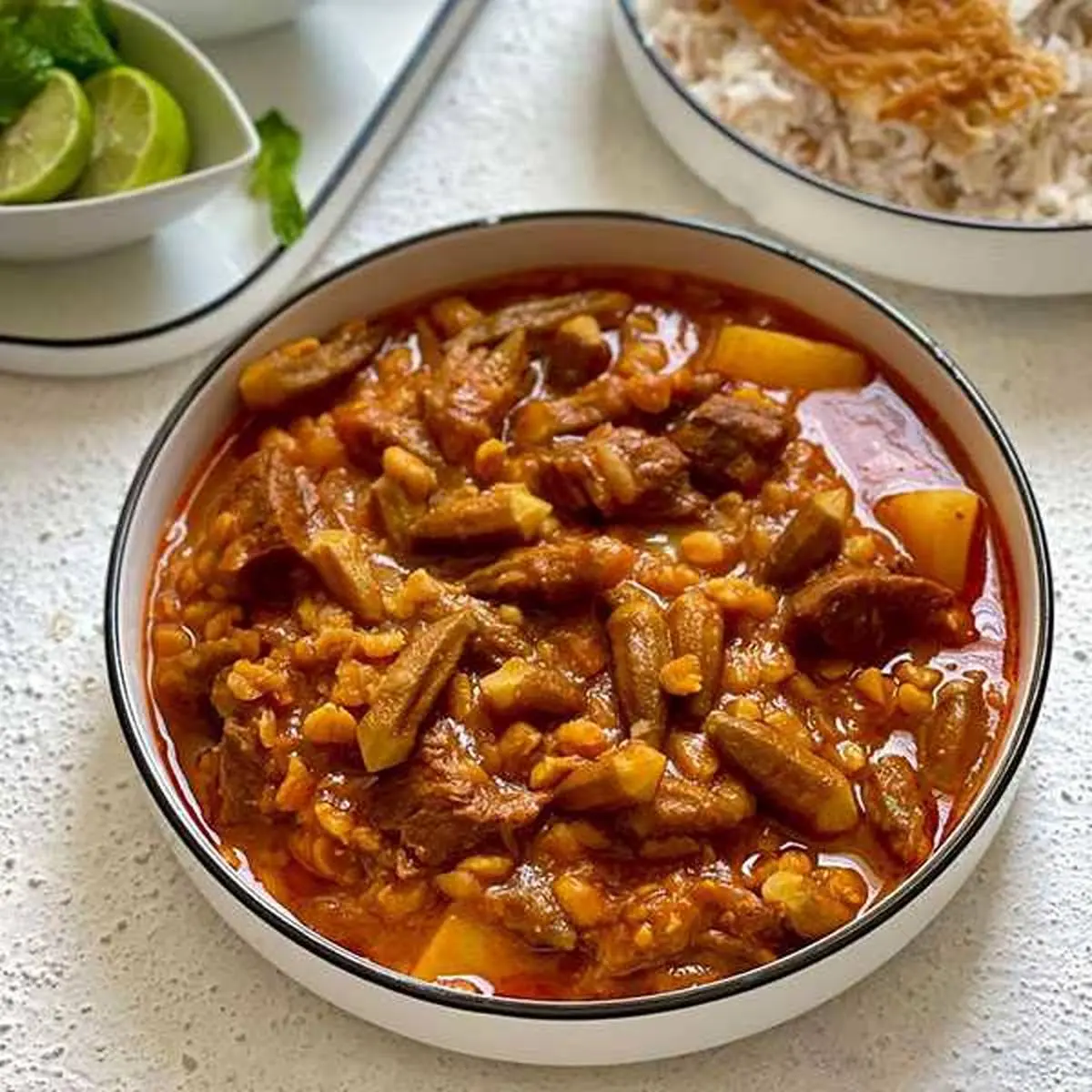 طرز تهیه خورش بامیه خوشمزه و سنتی