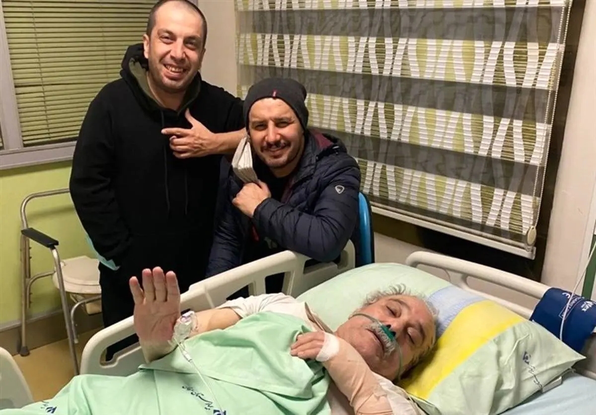 وضعیت وخیم محمد کاسبی | عیادت بازیگران از محمد کاسبی در بیمارستان