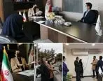 بررسی عملکرد شعبه کرمان در بازدید مدیر امور شعب بیمه آرمان