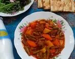 به این روشی که میگم خوراک لوبیا سبز درست کن | طرز تهیه خوراک لوبیا سبز + فیلم 