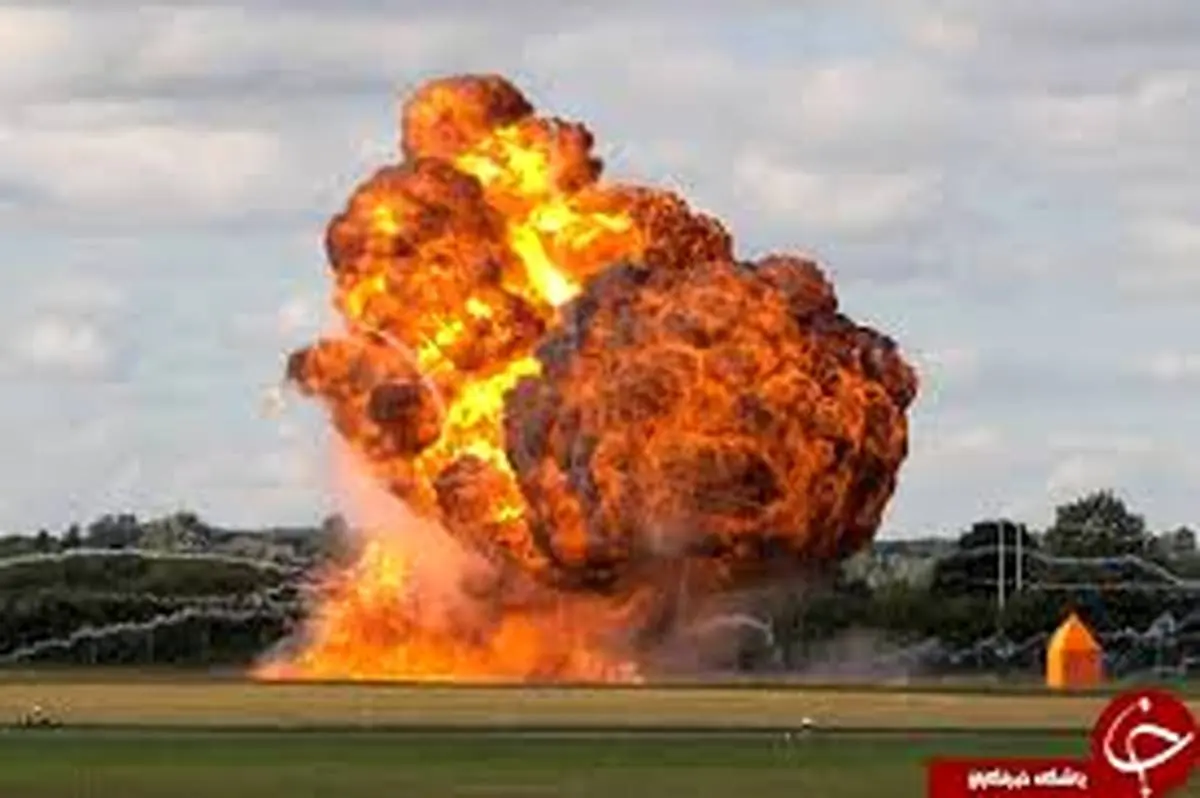 انفجار مرموز در آمریکا+عکس
