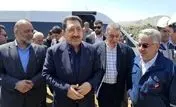 بازدید وزیر صمت از چهار پروژه‌ استراتژیک «ومعادن» در کردستان