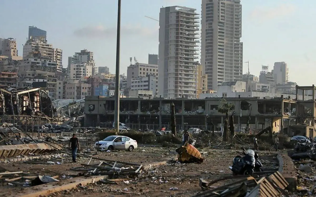 ارتش لبنان وجود تونل در محل انفجار بیروت را رد کرد