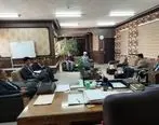 جلسه تعاملی مدیرعامل ذوب آهن اصفهان و مسئولین شهرستان لنجان