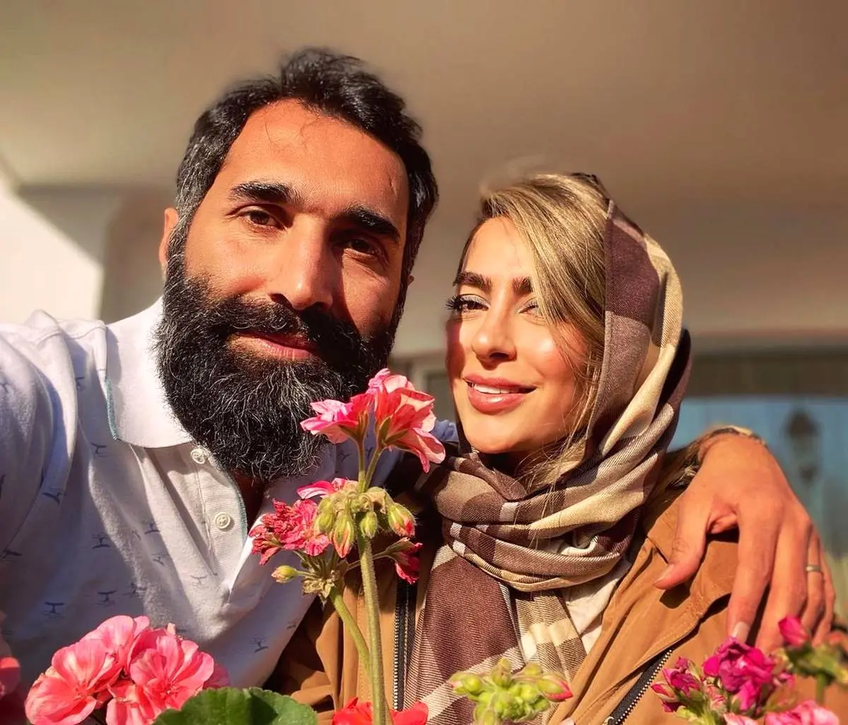 سمانه پاکدل برای شوهرش سنگ تمام گذاشت | دلبری سمانه پاکدل برای همسر بازیگرش 