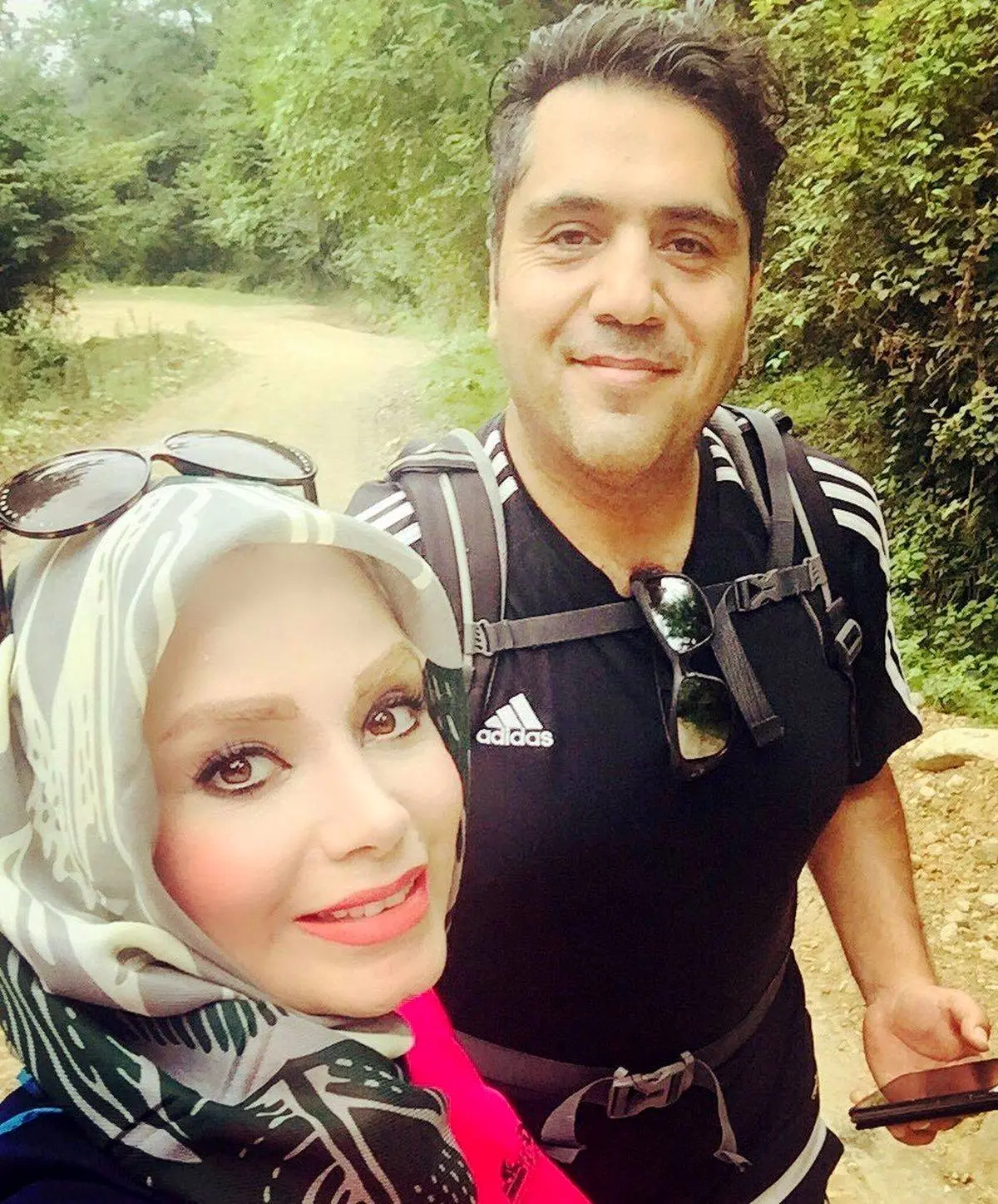 صبا راد در کنار همسرش +عکس 