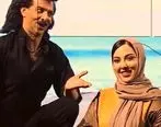 قیافه جذاب و گنگ مجتبی شفیعی عاشق لیلا اوتادی  |  فیلم لو رفته از عاشق لیلا اوتادی 